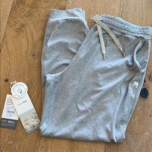VUORI Performance Jogger (M) Pale Grey Heather-Like new!